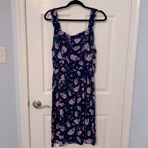 Floral midi dress